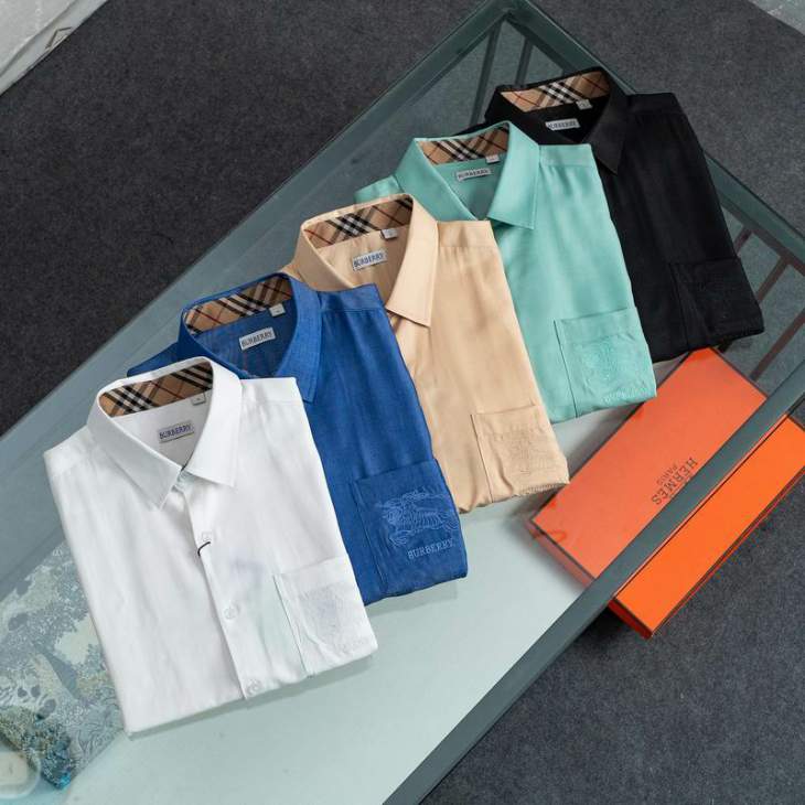 Picture of Burberry Shirt Long _SKUBurberryM-3XL26nr25725593